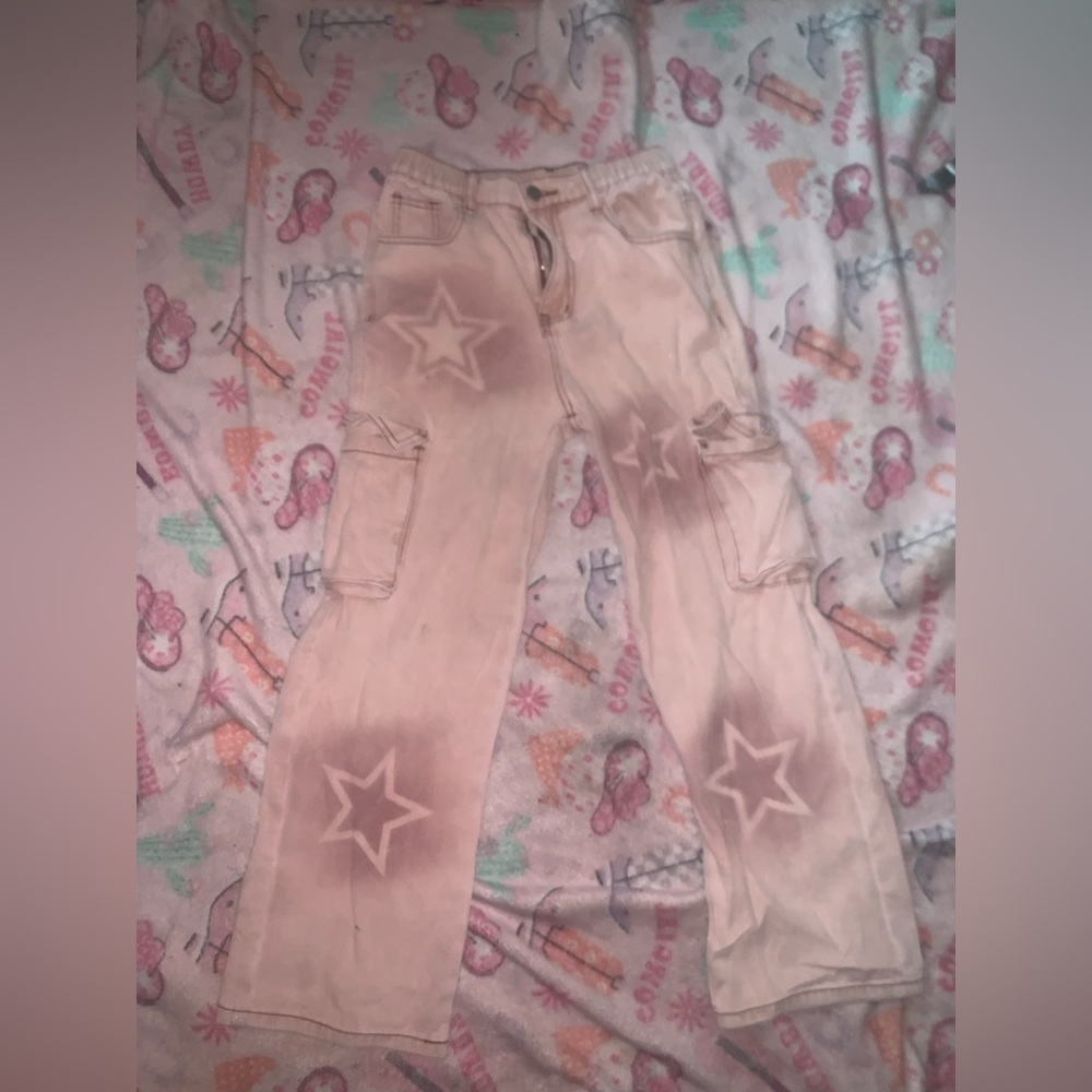 Women's Star Patterned Jeans